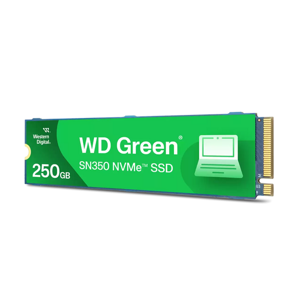 Unidad Ssd M.2 Wd Sn350 250Gb Wds250G2G0C Green Pcie Nvme