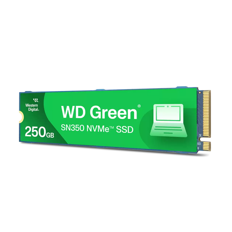 Unidad Ssd M.2 Wd Sn350 250Gb Wds250G2G0C Green Pcie Nvme