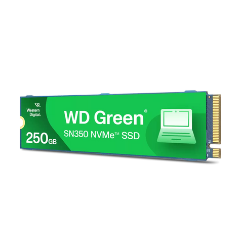 Unidad Ssd M.2 Wd Sn350 250Gb Wds250G2G0C Green Pcie Nvme