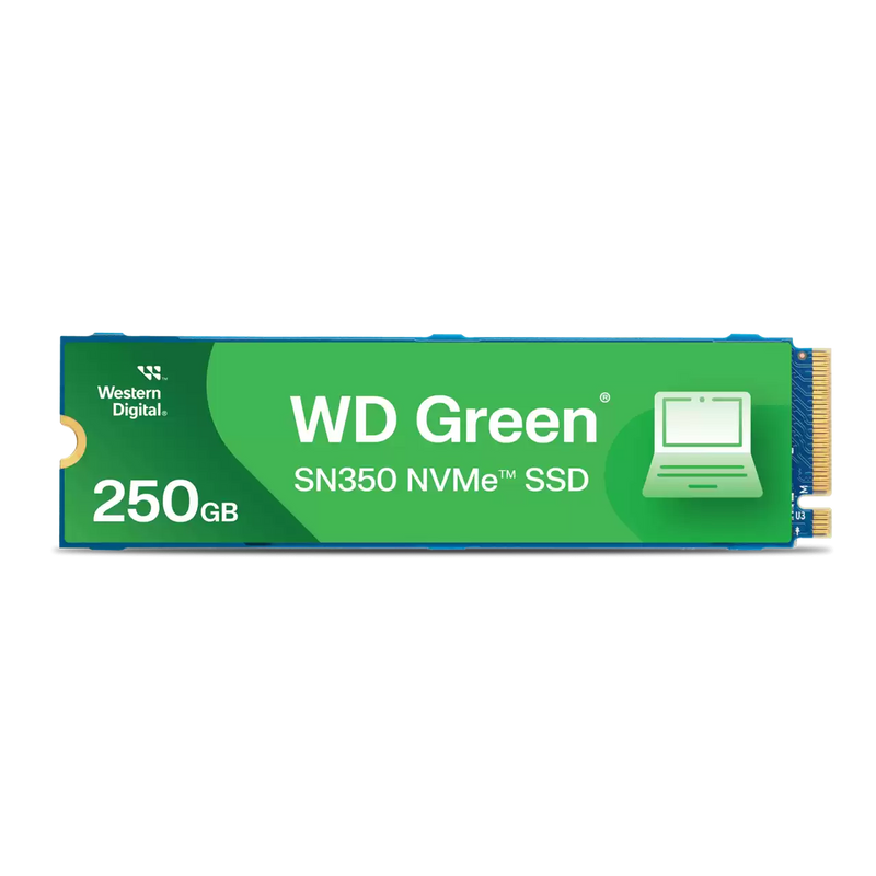 Unidad Ssd M.2 Wd Sn350 250Gb Wds250G2G0C Green Pcie Nvme