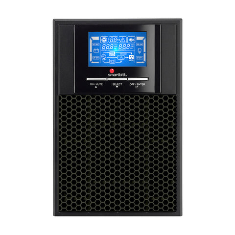 Ups Marca Smartbitt 2Kva/1.8Kw, Torre, 120V, Snmp, Lcd, (SBOL2KT-1)