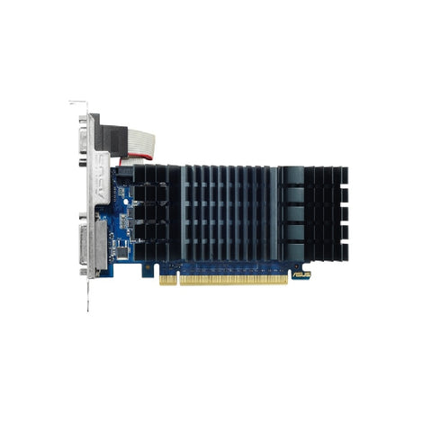 Tarjeta de Video ASUS NVIDIA GT730 2GB GDDR5 Bajo Perfil Ideal para PCs Compactas - Eficiente