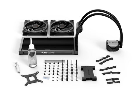 Enfriamiento Líquido be quiet! Pure Loop 2 FX – Radiador 280mm ARGB – Máxima Disipación Silenciosa – Impresionante