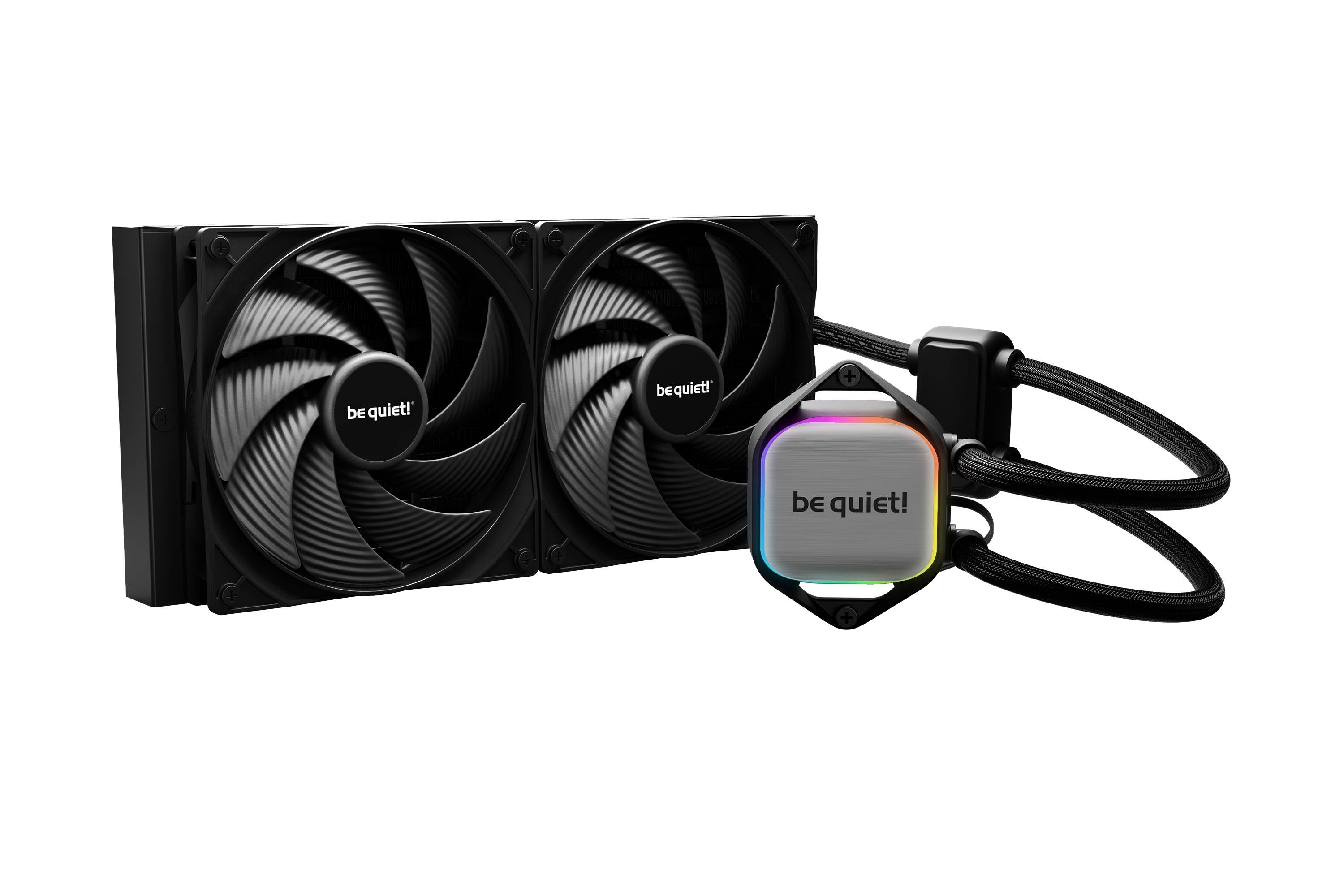 Enfriamiento Líquido be quiet! Pure Loop 2 – Radiador 280mm Negro – Estabilidad Térmica Superior – Confiable