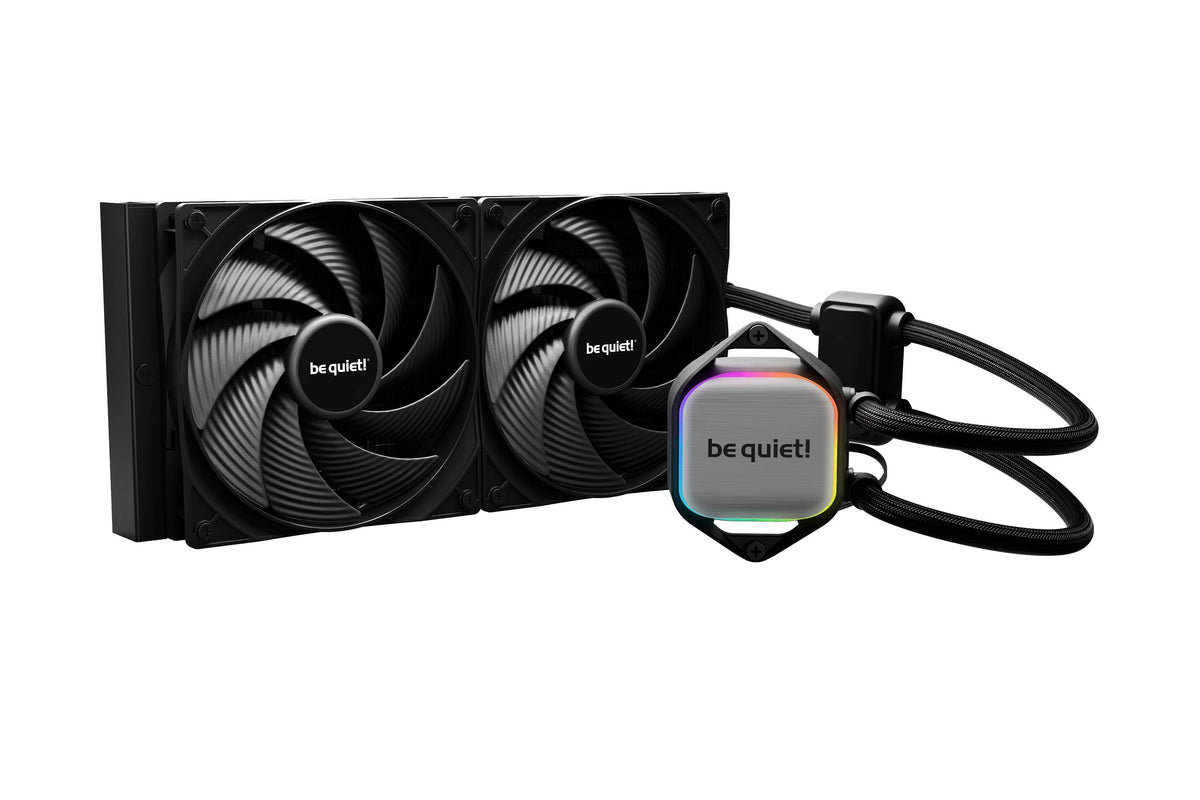 Enfriamiento Líquido be quiet! Pure Loop 2 – Radiador 280mm Negro – Estabilidad Térmica Superior – Confiable