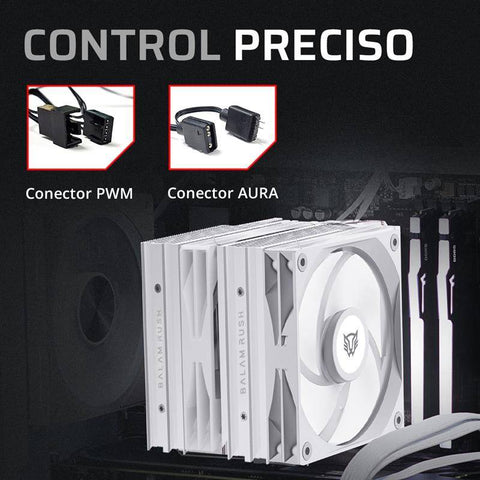 Enfriamiento y Ventilación Balam Rush HEX90