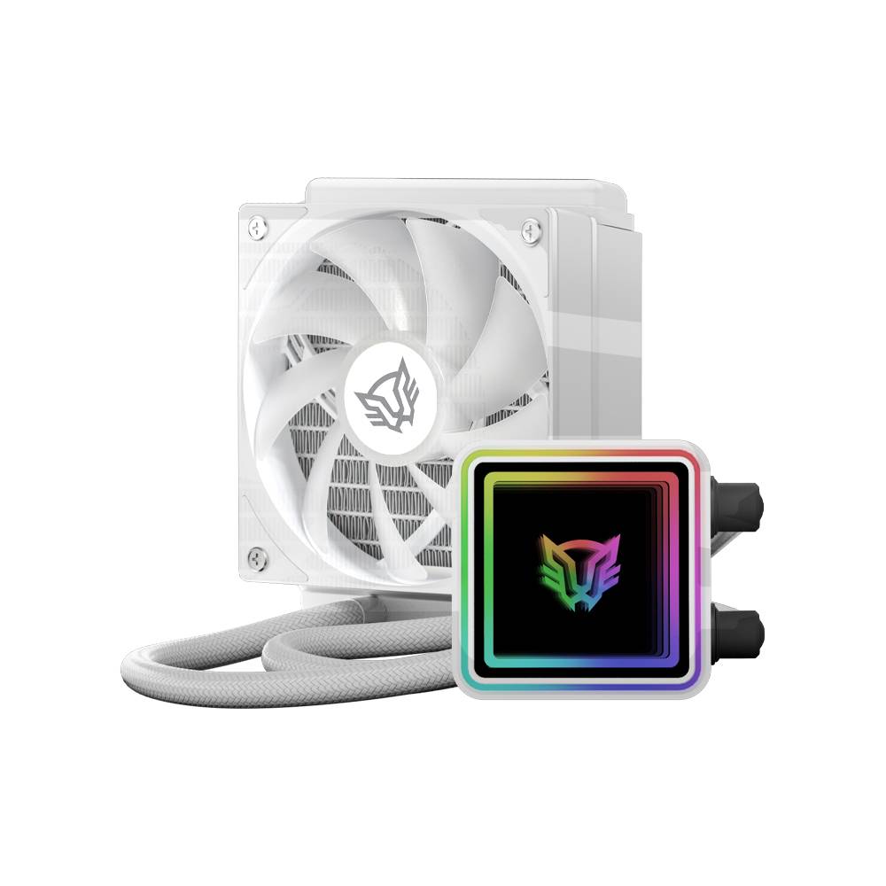 Enfriamiento Líquido Balam Rush Cryo Prism 120 Ice - Disipación Eficiente con Iluminación - Mantiene tu Procesador Fresco