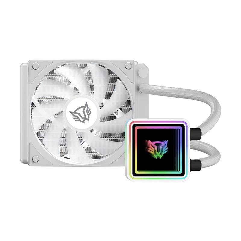 Enfriamiento Líquido Balam Rush Cryo Prism 120 Ice - Disipación Eficiente con Iluminación - Mantiene tu Procesador Fresco