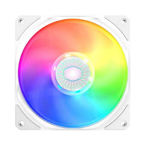 Ventilador Cooler Master MFX-B2DW-253P2-R2 Blanco - Operación Silenciosa a 27dBA y 1800 RPM - Flujo Constante y Elegante - Nuevo