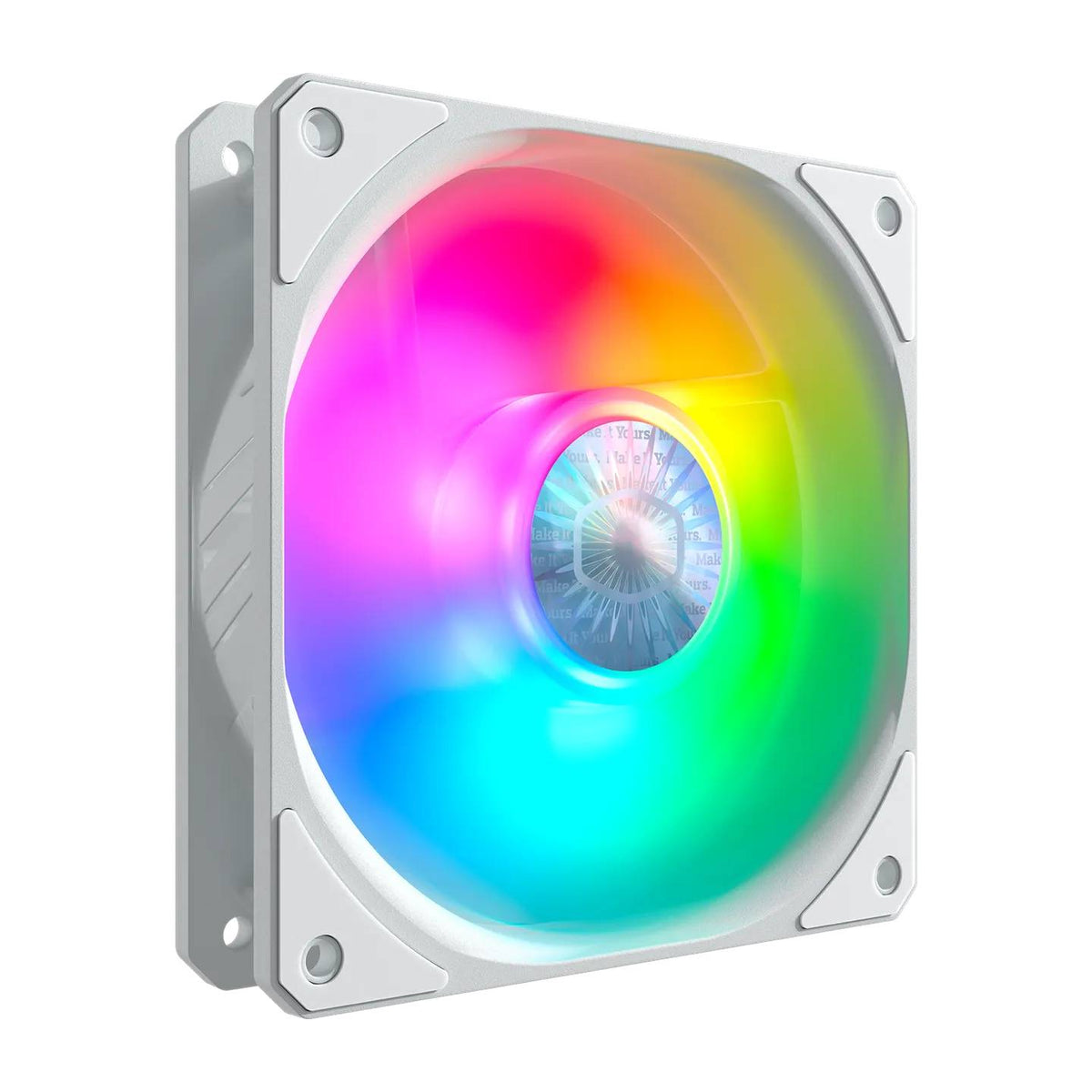 Ventilador Cooler Master MFX-B2DW-253P2-R2 Blanco - Operación Silenciosa a 27dBA y 1800 RPM - Flujo Constante y Elegante - Nuevo