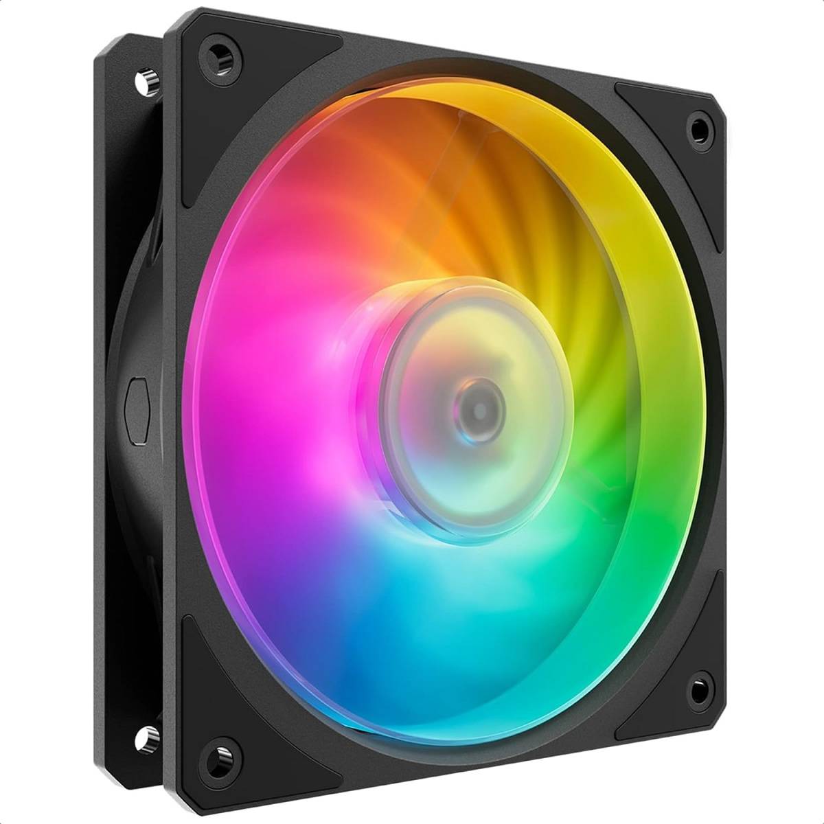 Ventilador Cooler Master Mobius 120P RGB - 120mm y 2400 RPM - Presión de Aire Optimizada y Silencioso - Nuevo