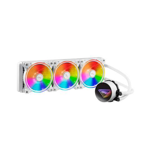 Enfriamiento Líquido XPG Levante X 360 - Tres Ventiladores ARGB 120mm - Disipación Masiva para Intel/AMD - Nuevo