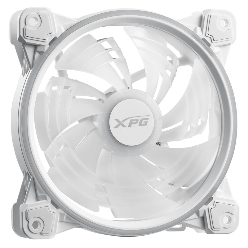 Ventilador XPG HURRICANE 120 ARGB PWM - Blanco, Ventilador, 18, 17 dB, 2000 RPM