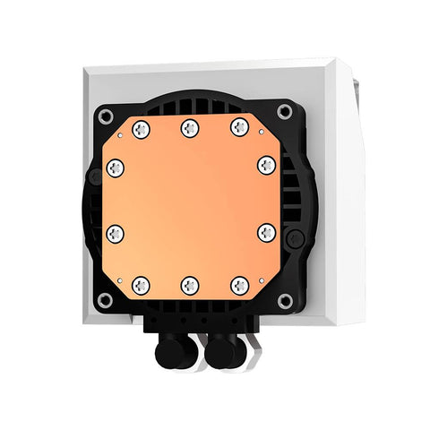 Enfriamiento Líquido DeepCool LT240 ARGB Blanco - 240mm 2400 RPM - Estética Impecable y Flujo de Aire Máximo - Nuevo