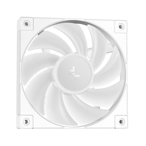 Enfriamiento Líquido DeepCool LT240 ARGB Blanco - 240mm 2400 RPM - Estética Impecable y Flujo de Aire Máximo - Nuevo