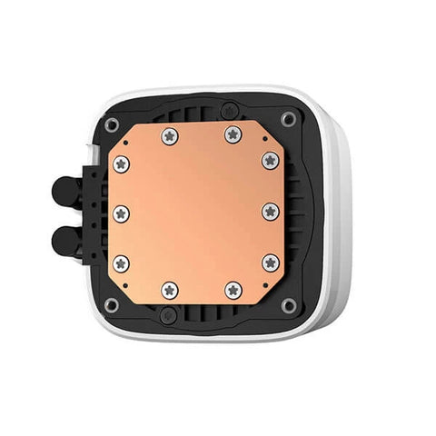 Enfriamiento Líquido DeepCool LD360 WH Blanco - 360mm LGA 1700/AM5 - Pantalla Digital y Rendimiento Premium - Nuevo