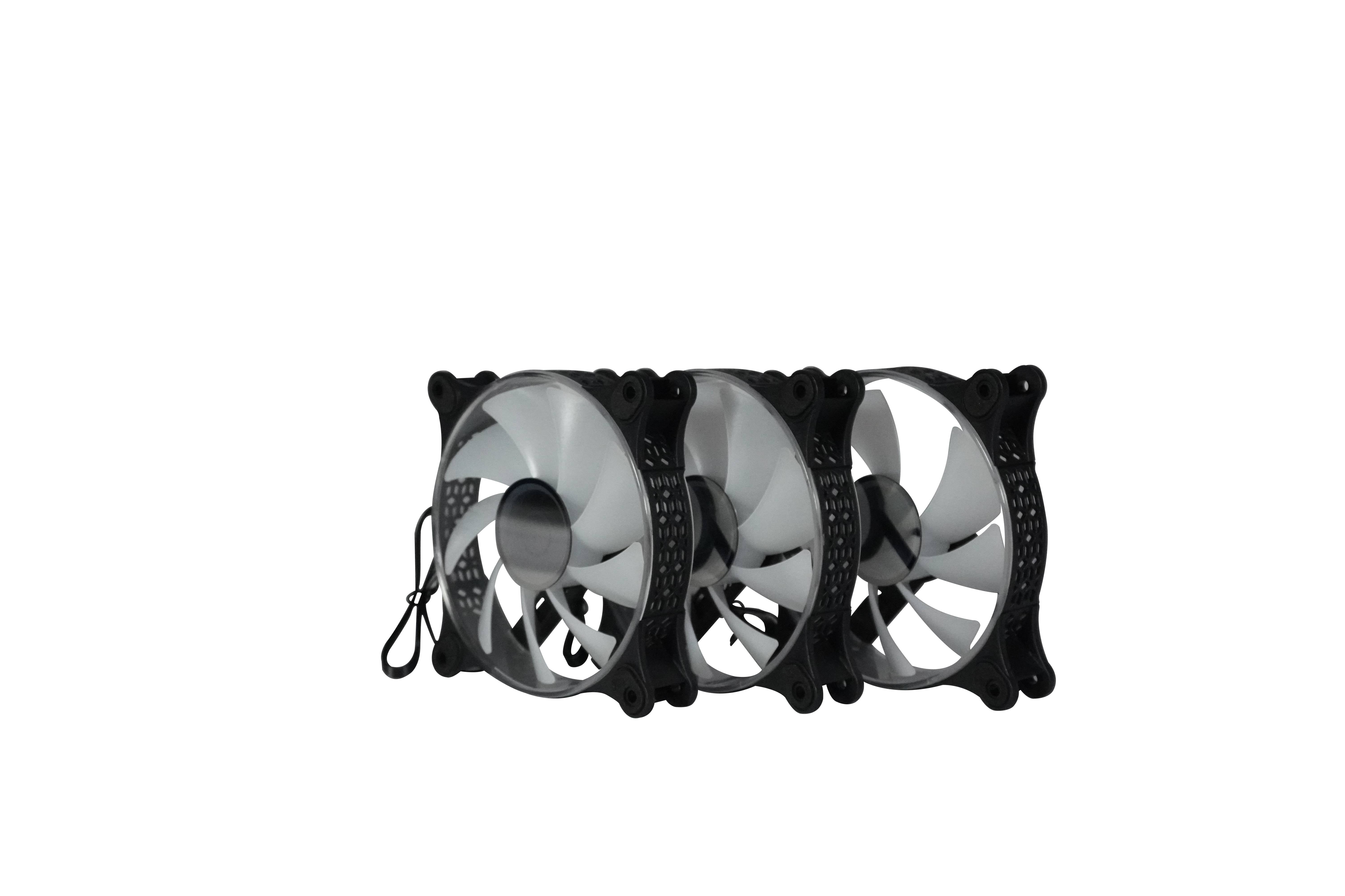 Kit de Ventiladores Naceb NA-0962 120mm | Iluminación ARGB 6 Pines | Excelente Ventilación para tu Gabinete
