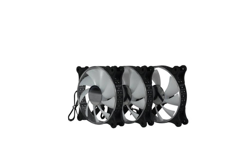 Kit de Ventiladores Naceb NA-0962 120mm | Iluminación ARGB 6 Pines | Excelente Ventilación para tu Gabinete