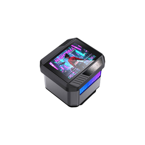Enfriamiento Líquido Naceb Boreal 360mm Negro NA-0657N | Pantalla LCD 2.8" ARGB | Personalización Visual y Máximo Enfriamiento