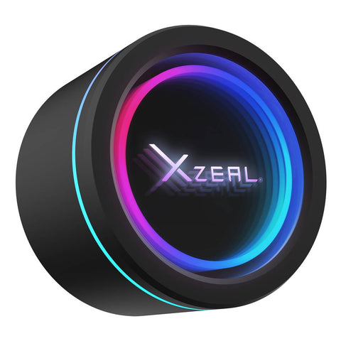 Enfriamiento Líquido Xzeal XZ413 Negro - 240mm con Mangueras ARGB y PWM - Estilo Luminoso y Gran Disipación - Nuevo