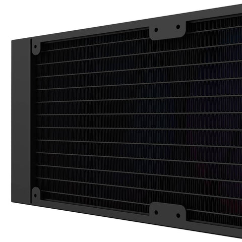 Enfriamiento Líquido Xzeal XZ413 Negro - 240mm con Mangueras ARGB y PWM - Estilo Luminoso y Gran Disipación - Nuevo