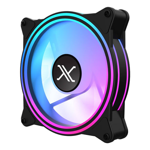 Enfriamiento Líquido Xzeal XZ414 Negro - 360mm con Mangueras ARGB y 3 Fanes - Máximo Rendimiento Térmico - Nuevo