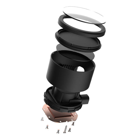 Enfriamiento Líquido Xzeal XZ414 Negro - 360mm con Mangueras ARGB y 3 Fanes - Máximo Rendimiento Térmico - Nuevo