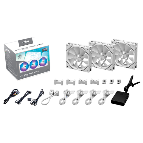 Ventilador Msi Mpg Ez120 Argb White-3W