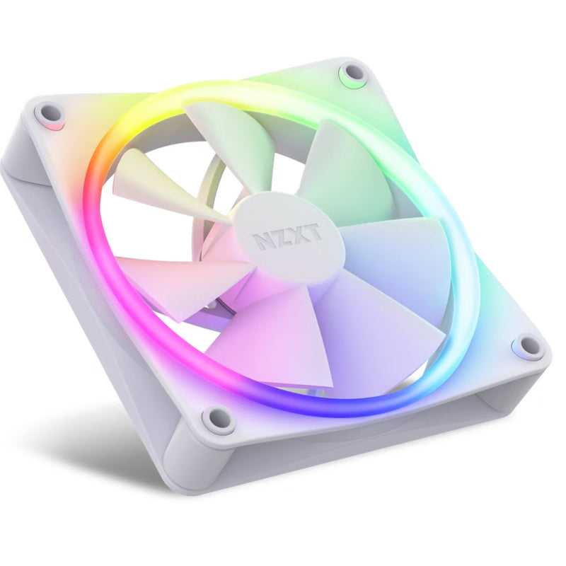 Ventilador Nzxt Para Gab 120Mm F120 Rgb Triple White 80 Ea RF-R12TF-W1