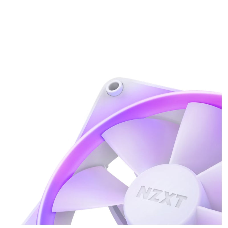 Ventilador Nzxt Para Gab 120Mm F120 Rgb Triple White 80 Ea RF-R12TF-W1