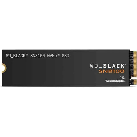 Unidad Ssd M.2 Wd Sn8100 1Tb Black Pcie Gen5 (Wds100T1X0M-00Cmt0)