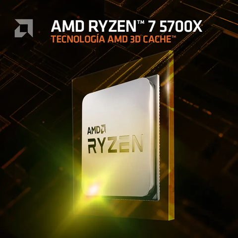 Computadora Gamer Yeyian Astra Ryzen 7 RTX 5070 Gaming 1440p Ultra, 32gb Ram, Win11 Demo