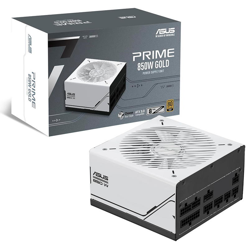 Fuente De Poder Asus Prime Ap-850G 850W 80 Plus Gold Atx 3.0