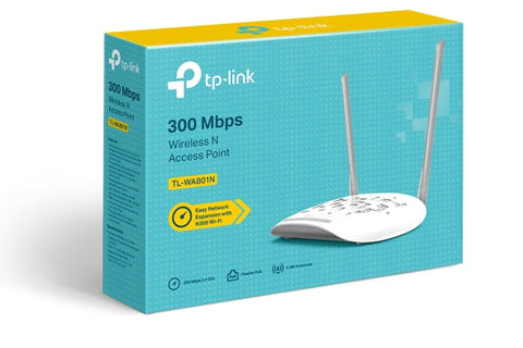 Access Point De Escritorio Tp-Link, N300, 2ant, 2dbi, Tl-Wa801n