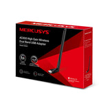 Adaptador de Red WIFI Ac650 Elevador De Ganancia Wireless Dual Band Usb, Mu6h