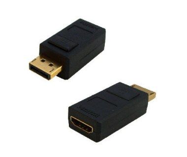 Adaptador Brobotix Displayport Macho A Hdmi A Hembra, Negro