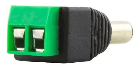 Adaptador De Energia Qian Qay-60306 Macho Para Cctv A Granel