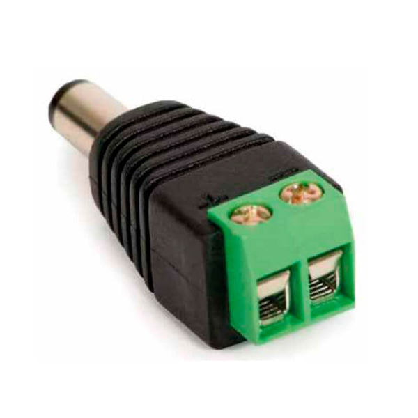 Adaptador De Energia Qian Qay-60306 Macho Para Cctv A Granel