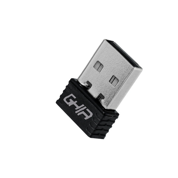 Adaptador De Red Ghia Nano Usb 2.0 Inalámbrico 150 Mbps