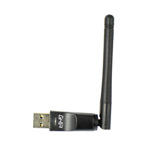 Adaptador De Red Ghia Usb 2.0 Inalambrico 150 Mbps Con Antena