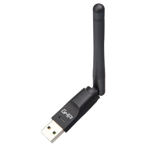 Adaptador De Red Ghia Usb 2.0 Inalambrico 150 Mbps Con Antena