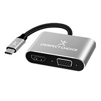 Adaptador De Usb Tipo C A Hdm1, Vga Perfect Choice