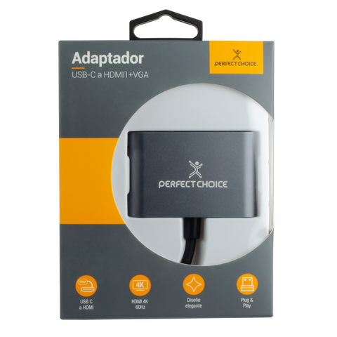 Adaptador De Usb Tipo C A Hdm1, Vga Perfect Choice