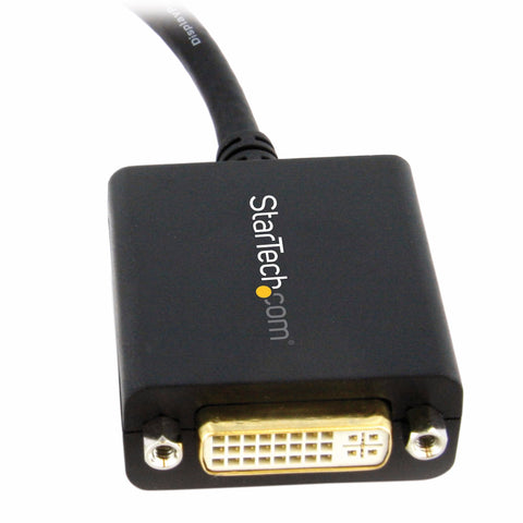 Adaptador De Video Displayport A Dvi - Convertidor Externo - Dp Macho - Dvi Hembra - Hasta 1920x1200 - Cable Pasivo Modelo Dp2dvi2