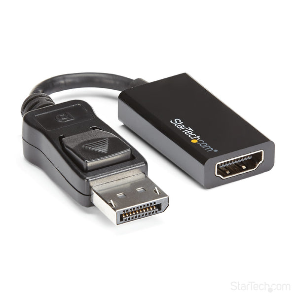 Adaptador De Video Displayport A Hdmi - Convertiddor Activo - 4k 60hz Uhd - Con Pestillo -  Modelo Dp2hd4k60s