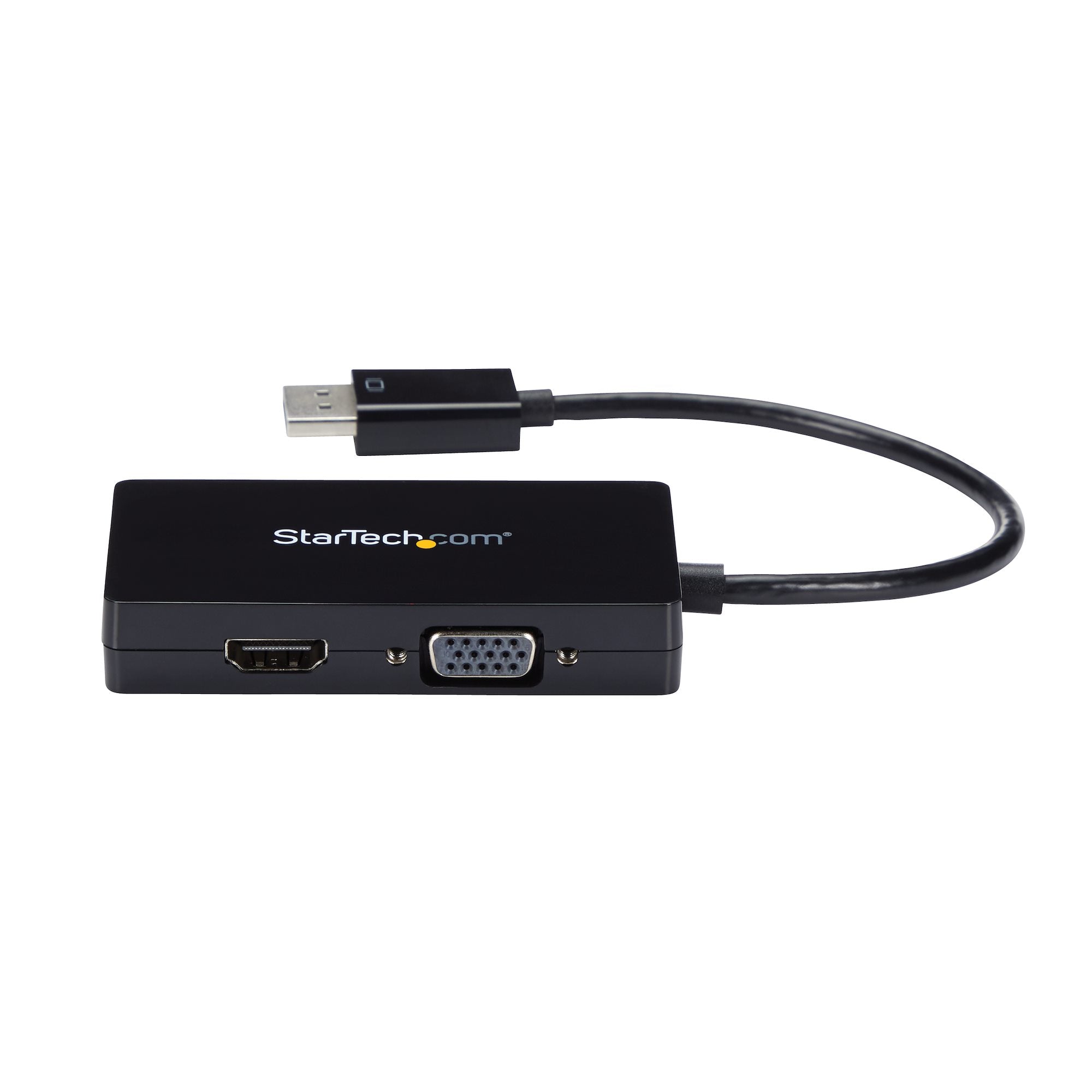 Adaptador De Video Displayport A Vga Dvi O Hdmi - Convertidor A, V 3 En 1 Para Viajes - 1080p - 1920x1200 - Modelo Dp2vgdvhd