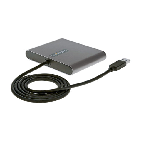 Adaptador De Video Externo - Tarjeta De Video Externa - Dongle Llave Usb-A 3.0 A 4x Hdmi - 1080p A 60hz - Conversor Multimonitor Usb A Hdmi - Solo Para Windows - Modelo Usb32hd4