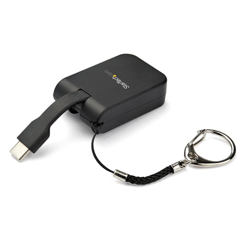 Adaptador De Video Externo Usb-C A Vga Con Llavero De Enganche Rapido - Modelo Cdp2vgafc