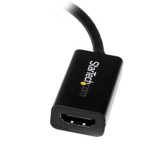 Adaptador De Video Mini Displayport A Hdmi Con Audio Adaptador Activo Mdp 1.2 Para Laptop O Ultrabook 4k @ 30hz Negro - Startech.Com Modelo Mdp2hd4ks