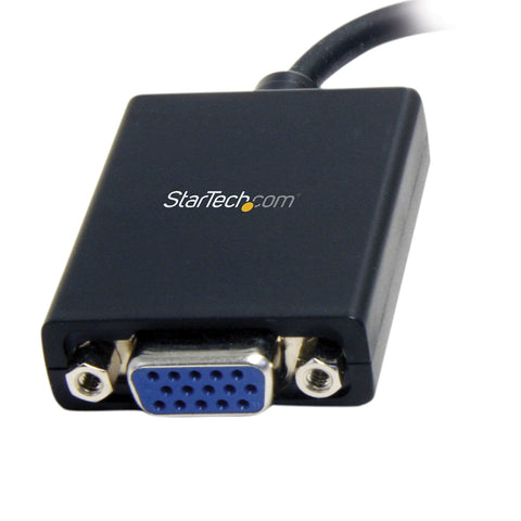Adaptador De Video De Mini Displayport A Vga - Convertidor Activo De Mini Dp A Vga - Video 1080p - Con Certificacion Vesa - Mdp Modelo Mdp2vga